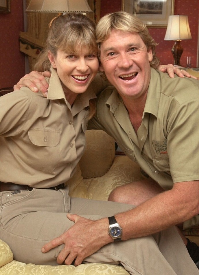FOTO: Steve Irwin s manželkou Terri Irwin. – stránka 7