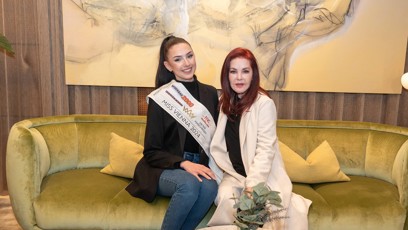 FOTO: Lucia Sisic byla mimořádně krásná a milá.