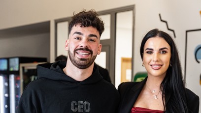 FOTO: Matúš Horváth s Lenkou Tejbusovou.