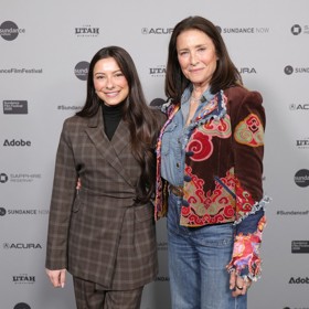 Mimi Rogers s dcerou Lucy, která je kreativní ředitelkou produkční společnosti Armory Films.
