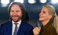 Dara Rolins s Pavlem Nedvědem a dcerou Laurou Homolovou.