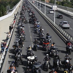 Průvod odstartoval v půl jedenácté na pražském Výstavišti.