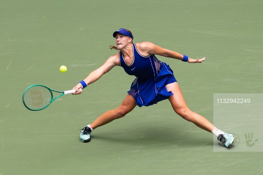 Mirra Andrejevová na US Open. 
