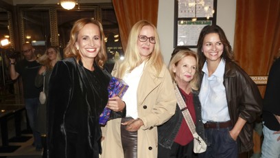 FOTO: Adéla Gondíková, Vendula Pizingerová a Monika Abslonová na premiéru dokumentu o Báře Basikové.