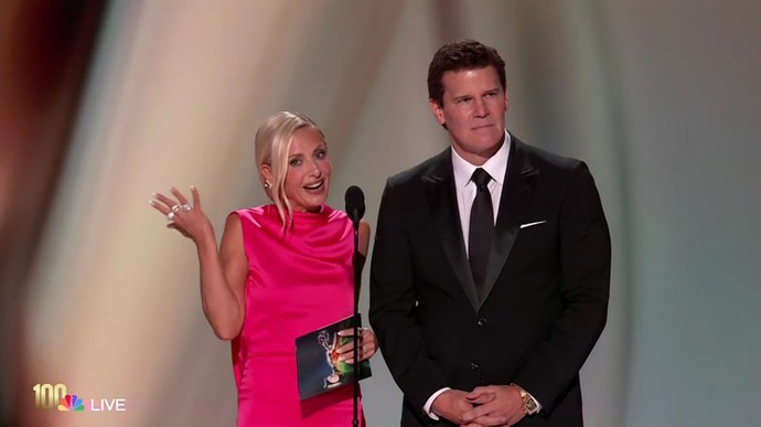 FOTO: Sarah Michelle Geller a David Boreanaz ze seriálu Buff přemožitelka upírů. – stránka 5