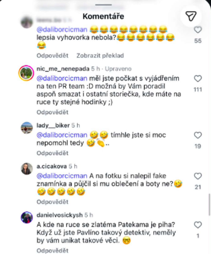 FOTO: Na internetu se na něj strhla vlna kritiky. – stránka 1