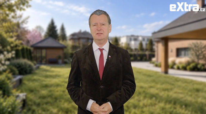 FOTO: Petr Jablonský se tentokrát převtělil do premiéra Andreje Babiše.