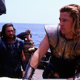 Brad Pitt jako Achilles.