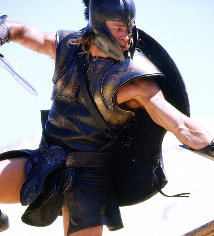 FOTO: Brad Pitt jako Achilles v Troje. – stránka 5