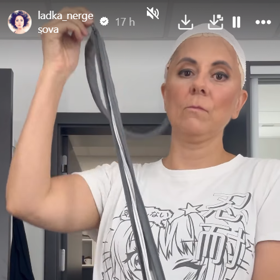 Laďka Něrgešová sdílela realitu na Instagramu.