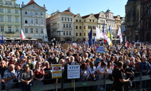 Demonstrace na Staroměstském náměstí v Praze - 28.září 2026.