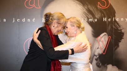FOTO: Helena Třeštíková a Bára Basiková na premiéře společného dokumentu Bára Basiková.