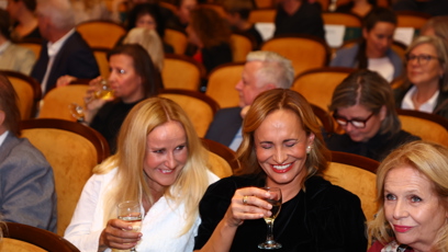 FOTO: Monika Absolonová, Vendula Pizingerová a Olga Želenská se v Lucerně dobře bavily.