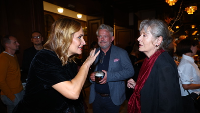 FOTO: Helena Třeštíková s Monikou Absolonovou a Alešem Hámou v Lucerně.