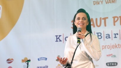 FOTO: Lucie Bílá na charitativní akci.