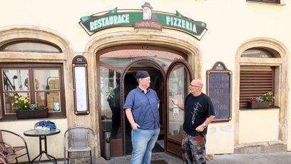 FOTO: Restaurace a pizzerie Rabínův šenk v Boskovicích.