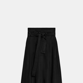 Midi sukně s páskem, Zara, 1499 Kč