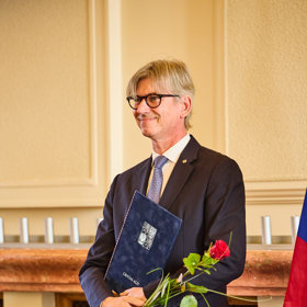 Jiří Strach vypadal velmi pyšně.