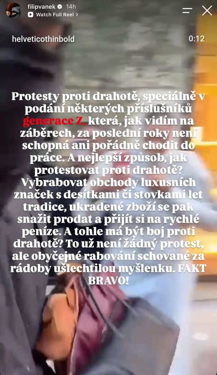 FOTO: Módní stylista ostře kritizuje mladou generaci za protesty ve Francii. – stránka 2