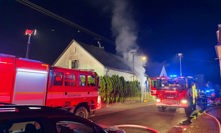 U požáru rodinného domu ve Velké Hleďsebi na Chebsku zasahovalo osm jednotek hasičů.
