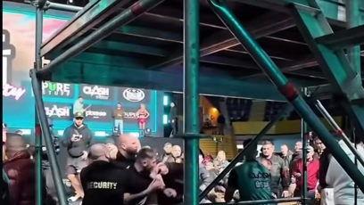 FOTO: Na vážení Clashe bylo opět živo.