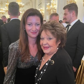 Anna Ovčáčková se vyfotila i s oblíbenou herečkou Jiřinou Bohdalovou.