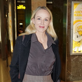 Petra Hřebíčková povýšila černé sako na základ sofistikovaného podzimního looku.