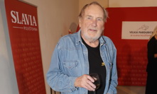 Jiří Štěpnička na módní přehlídce Beaty Rajské.