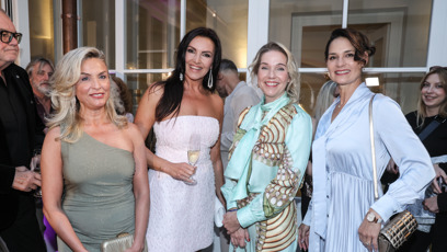 FOTO: Eva Kotulánová, Lenka Belíčková, Terezie Dobrovolná a Andrea Vránová společně zapózovaly.