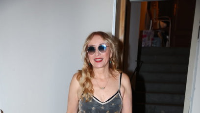 FOTO: Kateřina Žbirková věnovala vernisáž Míly Fürstové manželovým nebeským narozeninám.