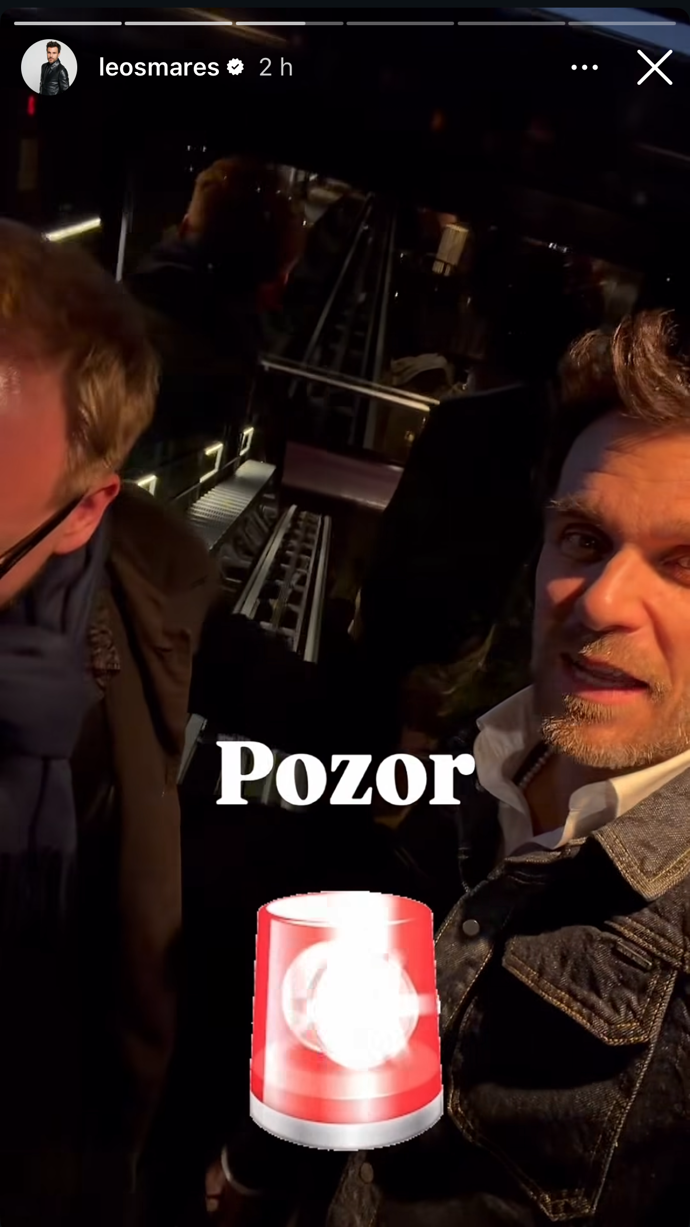 FOTO: Leoš Mareš a Štěpán Kozub se svezli lanovkou. – stránka 11