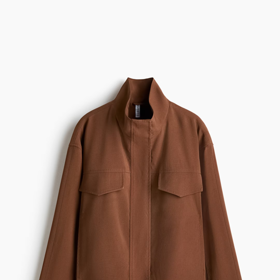 Bunda s komínovým límcem, H&M, 979 Kč