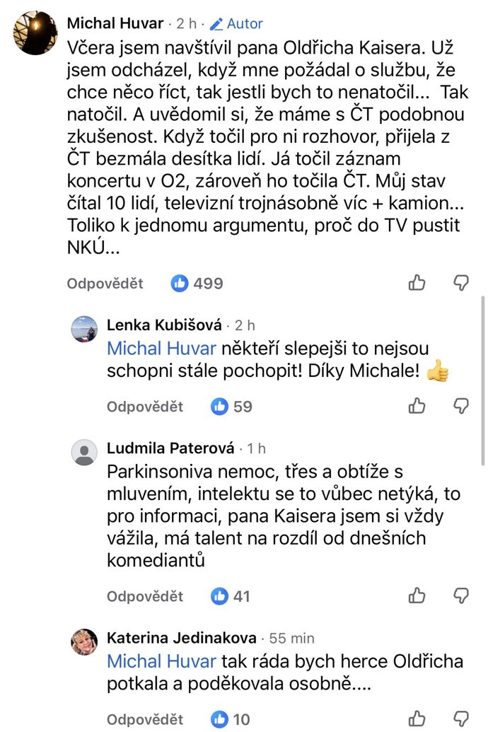 FOTO: Michal Huvar a jeho vyjádření k videu – stránka 1