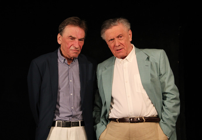 FOTO: František Němec a Petr Kostka v inscenaci Pan Halpern a pan Johnson. – stránka 4