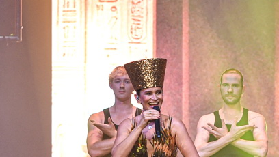 FOTO: Monika si koncert velmi užívala.