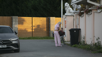FOTO: Monika dohlížela na děti.