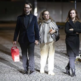 Marta Jandová odcházela ze StarDance po boku svého muže.