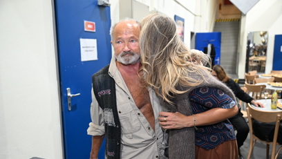 FOTO: Rudolf Hrušínský mladší dostal polibek.