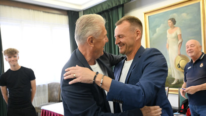 FOTO: Pavel Královec a Jozef Chovanec jsou i po letech přáteli.