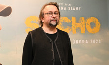 Marek Daniel na premiéře filmu Sucho.
