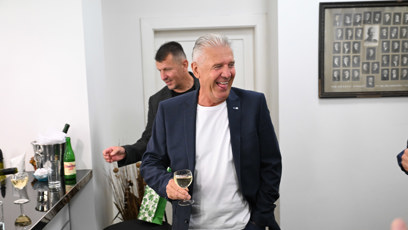 FOTO: Jozef Chovanec se velmi dobře bavil.