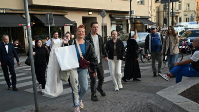 FOTO: Erika Stárková si sebou nesla oblečení.