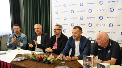 FOTO: Tomáš Řepka, Jozef Chovanec a Pavel Horváth na křtu knihy Pavla Královce.