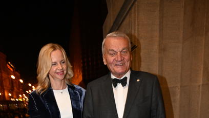 FOTO: Bohuslav Svoboda dorazil s partnerkou.