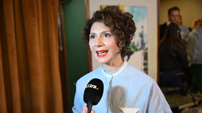 FOTO: Martha Issová během rozhovoru pro eXtra.cz.