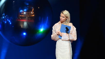 FOTO: Simona Lewandowská předávala cenu Thalie.