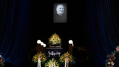 FOTO: Pohřeb Jiřího Štěpničky v Národním divadle.