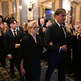 Pohřeb Jiřího Štěpničky byl velmi emotivní. Málokdo dokázal udržet slzy.