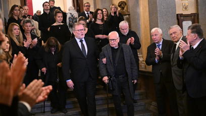 FOTO: Přátelé, rodina a kolegové dali poslední sbohem Jiřímu Štěpničkovi.