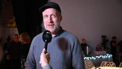 FOTO: Režisér Peter Bebjak během rozhovoru pro eXtra.cz.